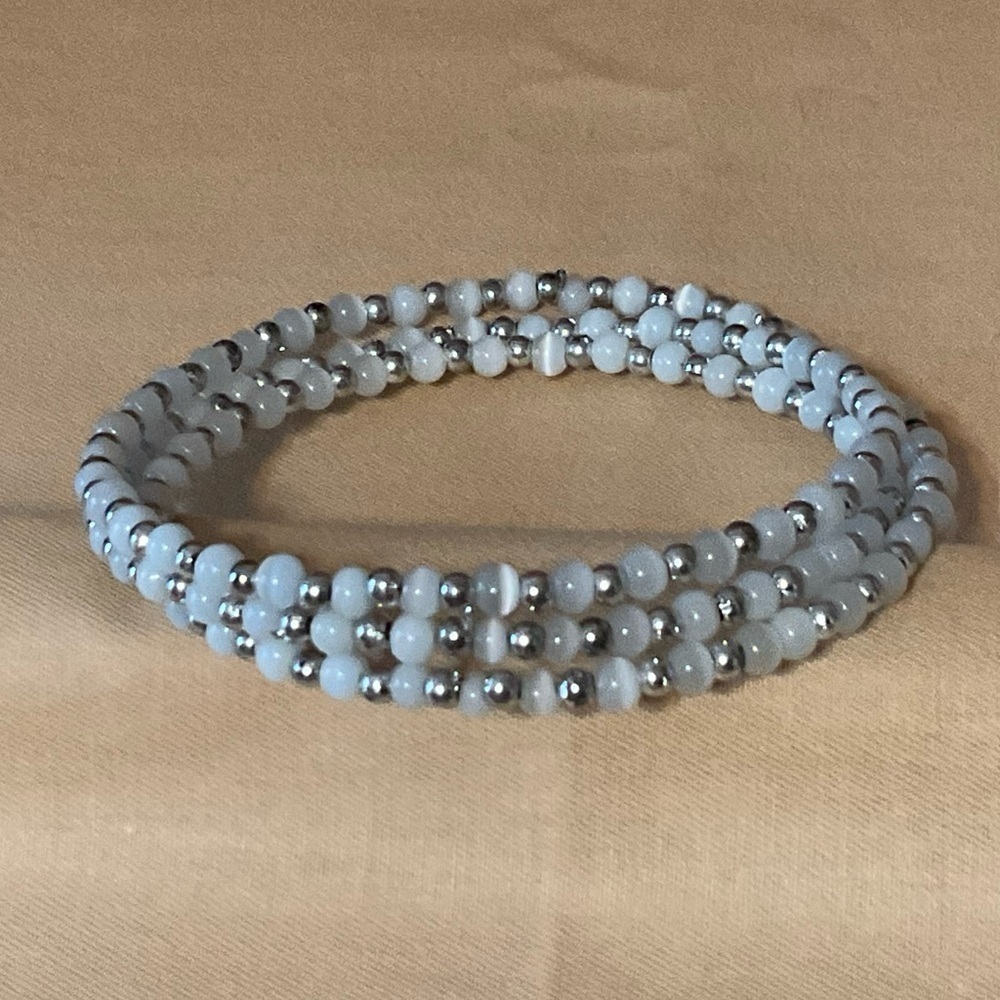 Vintage beaded cuff bracelets